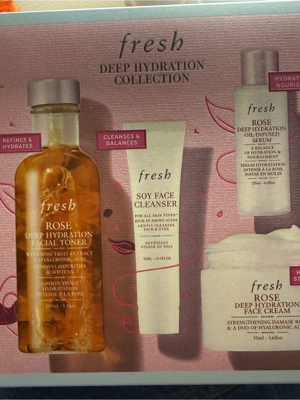 FRESH Rose Deep Hydration Collection –GIFT Set